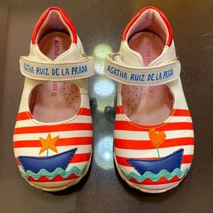 Authentic Prada Toddler Shoes Euro 22. US. 6/6.5 Mary Jane